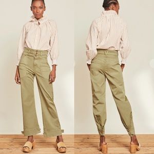 Veronica Beard Marley Convertible Ankle Tab Pants SZ 30